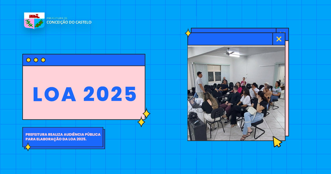 PREFEITURA REALIZA AUDIÊNCIA PÚBLICA PARA ELABORAÇÃO DA LOA 2025