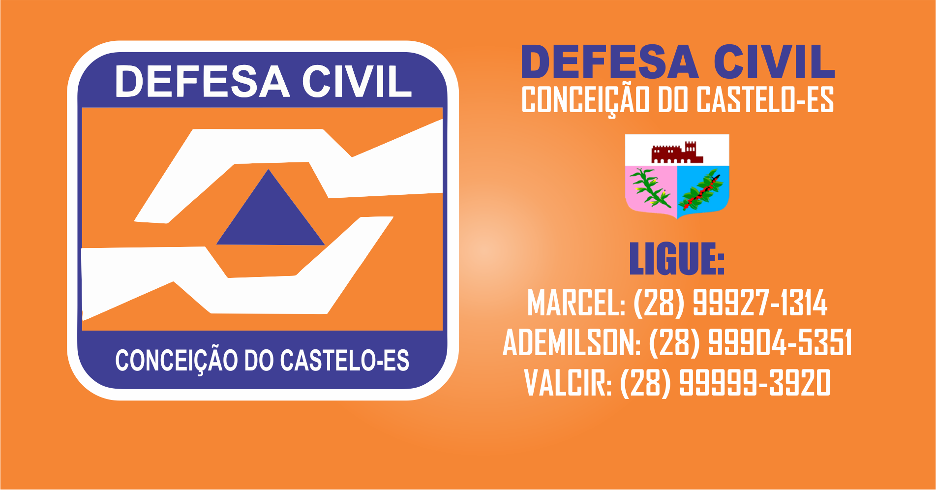 Defesa Civil de Conceição do Castelo - ES