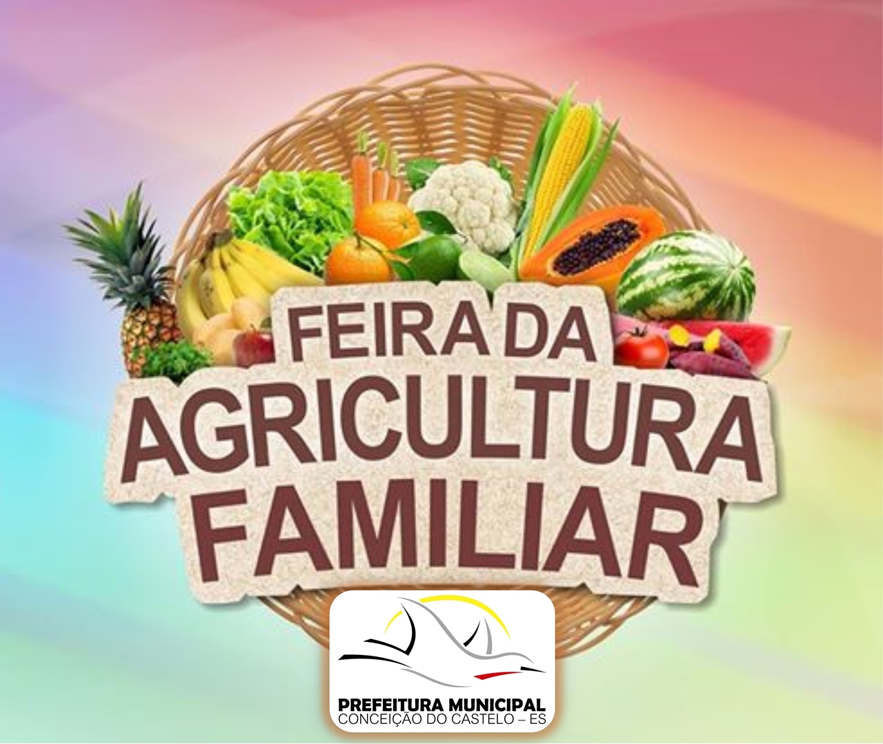 Feira da agricultura familiar em Conceição do Castelo será realizada nesta quarta-feira (25)