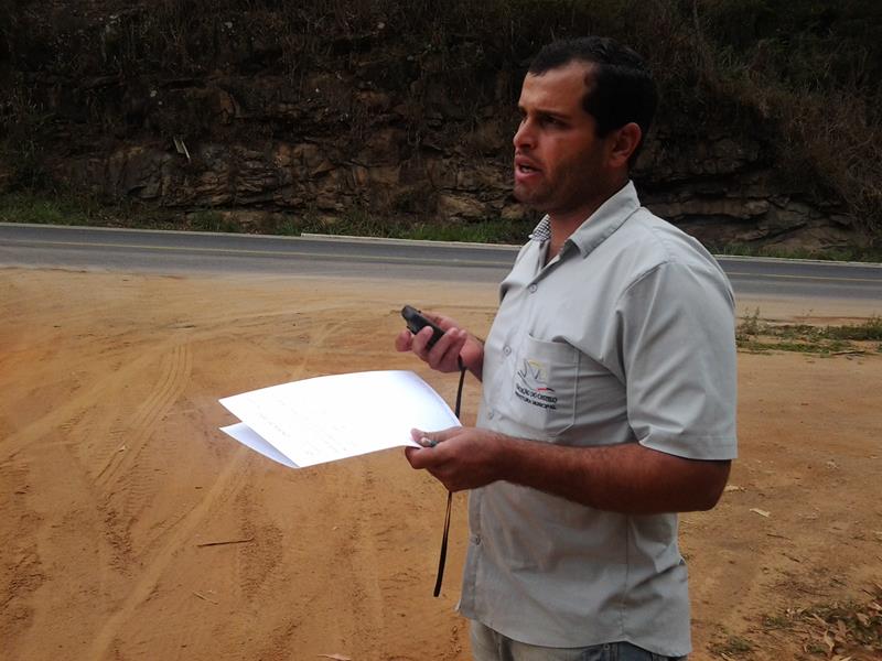 SMAMA tira pontos de GPS para emissão da carta de anuência e licenciamento para implantação do asfalto que liga a comunidade da Mata Fria à BR-262