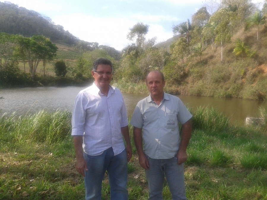 Agricultura em parceria com o IFES de Ibatiba visita a Fazenda Estadual IBC em Venda Nova do Imigrante