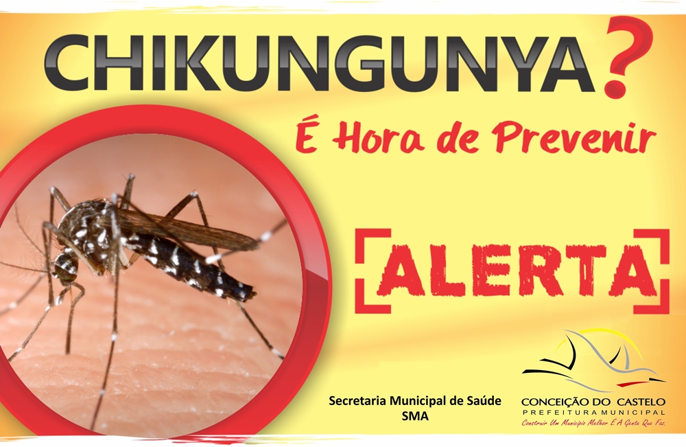 Secretaria de Saúde alerta sobre aumento da doença Chikungunya no ES