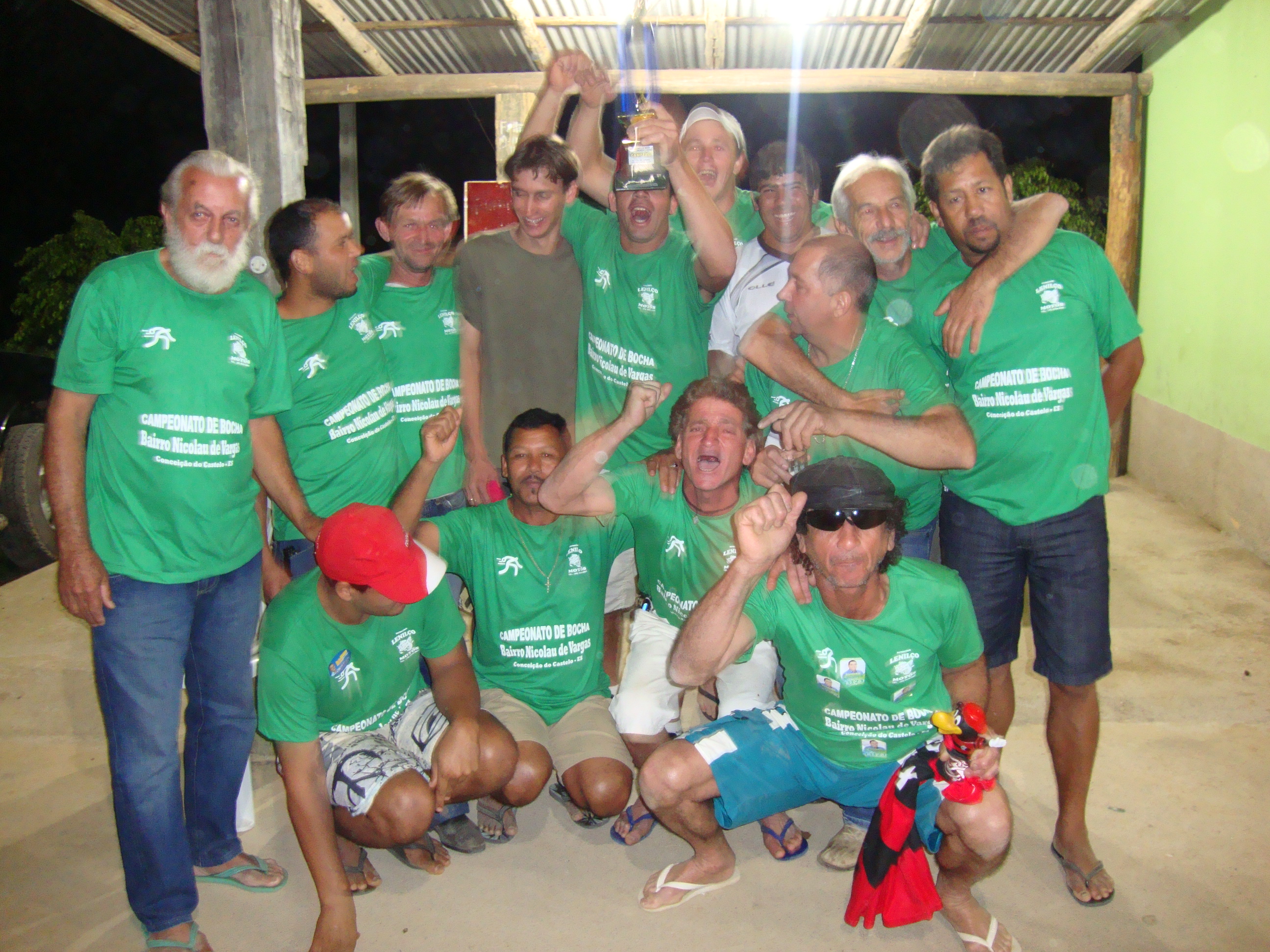A Equipe Recanto Verde é o grande Campeão do 6° Campeonato Municipal de Bocha em Conceição do Castelo
