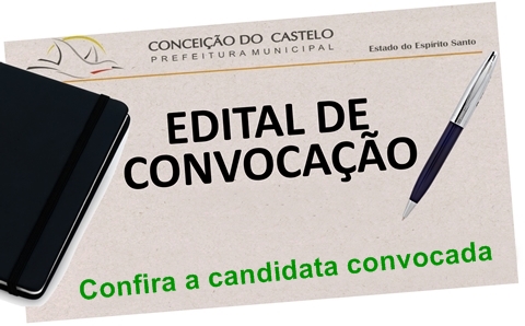 Prefeitura convoca candidata para o cargo de recepcionista do processo seletivo n°001/2015