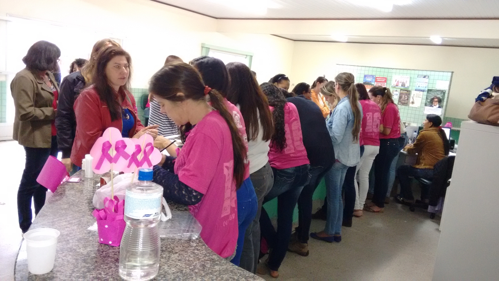 Saúde inicia a Campanha do Outubro Rosa em Conceição do Castelo