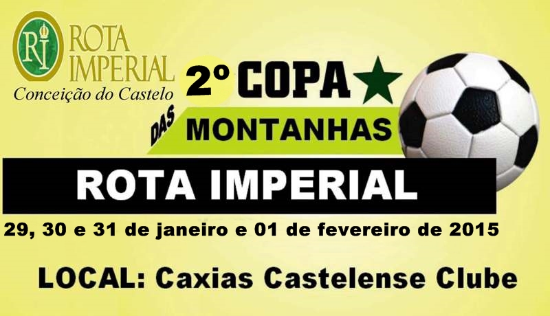 Vem ai a 2° Copa das Montanhas Rota Imperial em Conceição do Castelo
