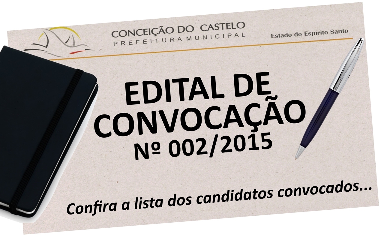 Prefeitura realiza segunda convocação dos candidatos do processo seletivo n°001/2015