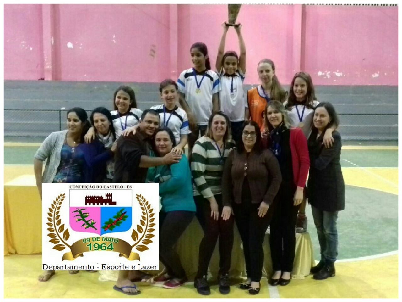 Ferreira é a campeã do Campeonato Municipal de Futsal Feminino Sub 12
