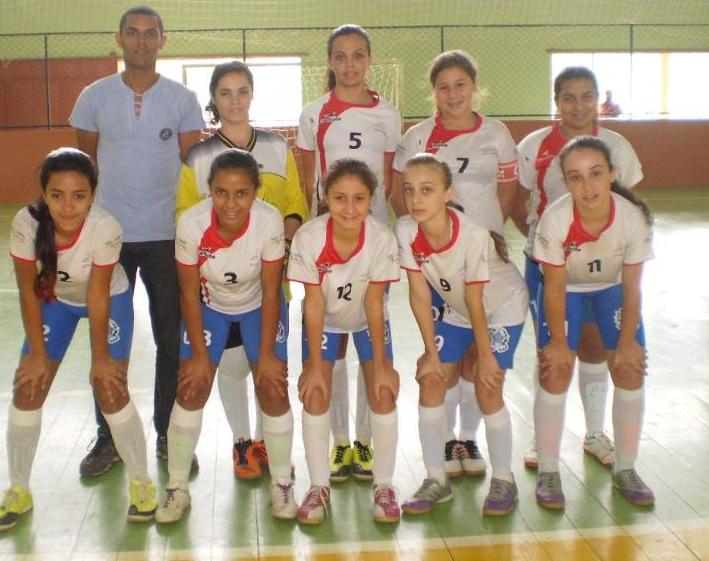 Equipe de Futsal Feminino Infantil está na final do JEES 